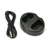 Зарядное устройство PowerPlant Dual SONY NP-FW50 для двух аккумуляторов 1