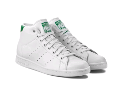 Кеды adidas stan smith mid wht/grn, p.43 1/3 1